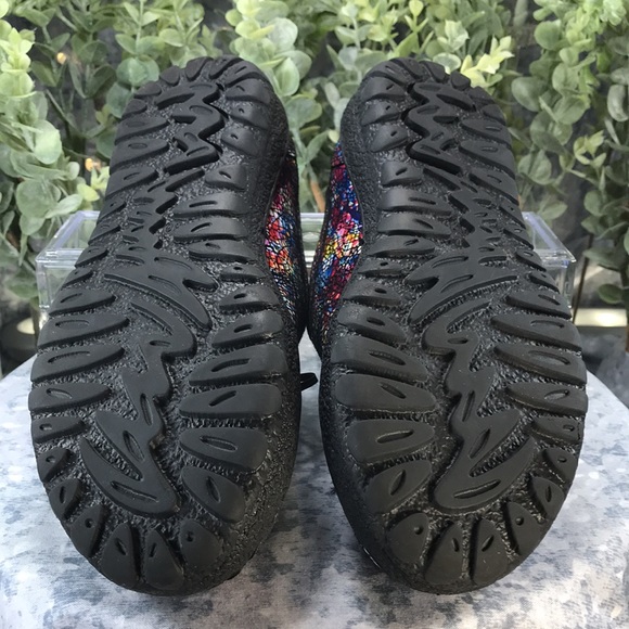 V-Italia Dark Mosaic Leather Oxford Round Toe Walkers WMS 5.5/6 (EUR36)✨VGUC✨ - Picture 7 of 10